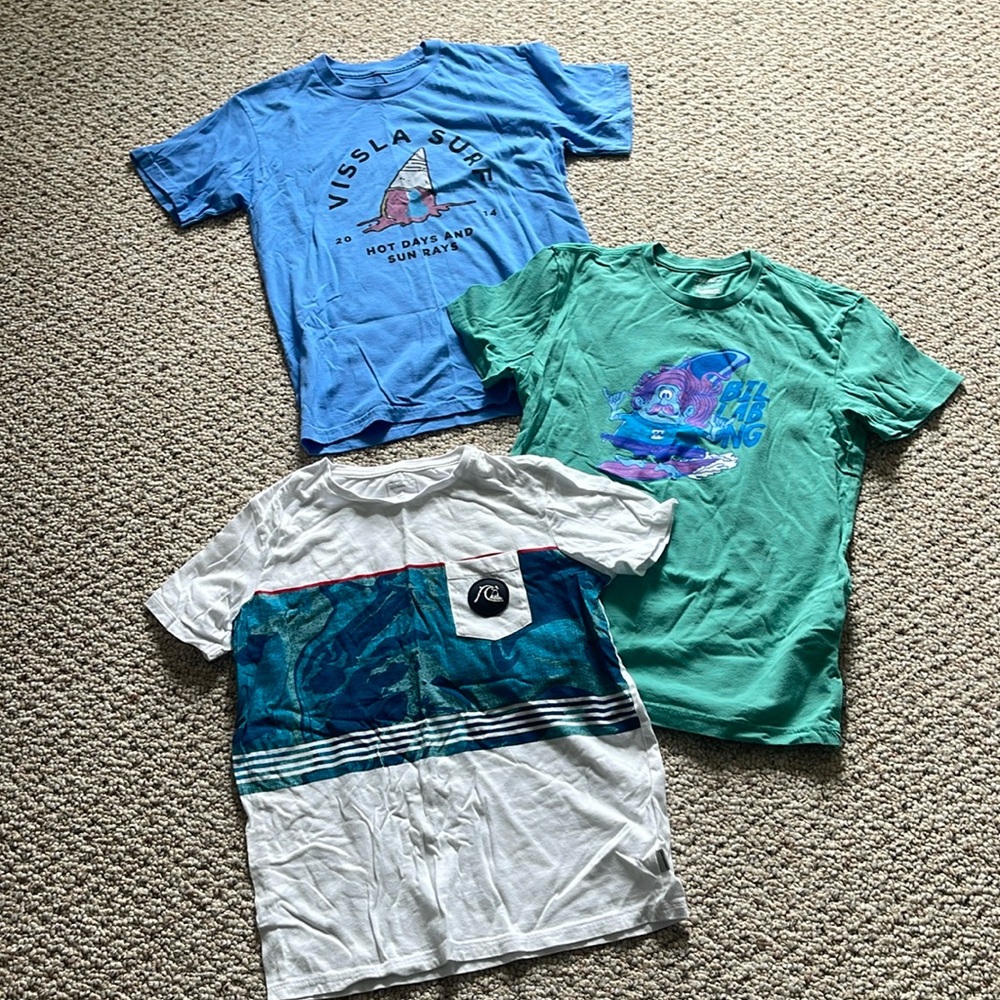 Boys surf brand shirt bundle